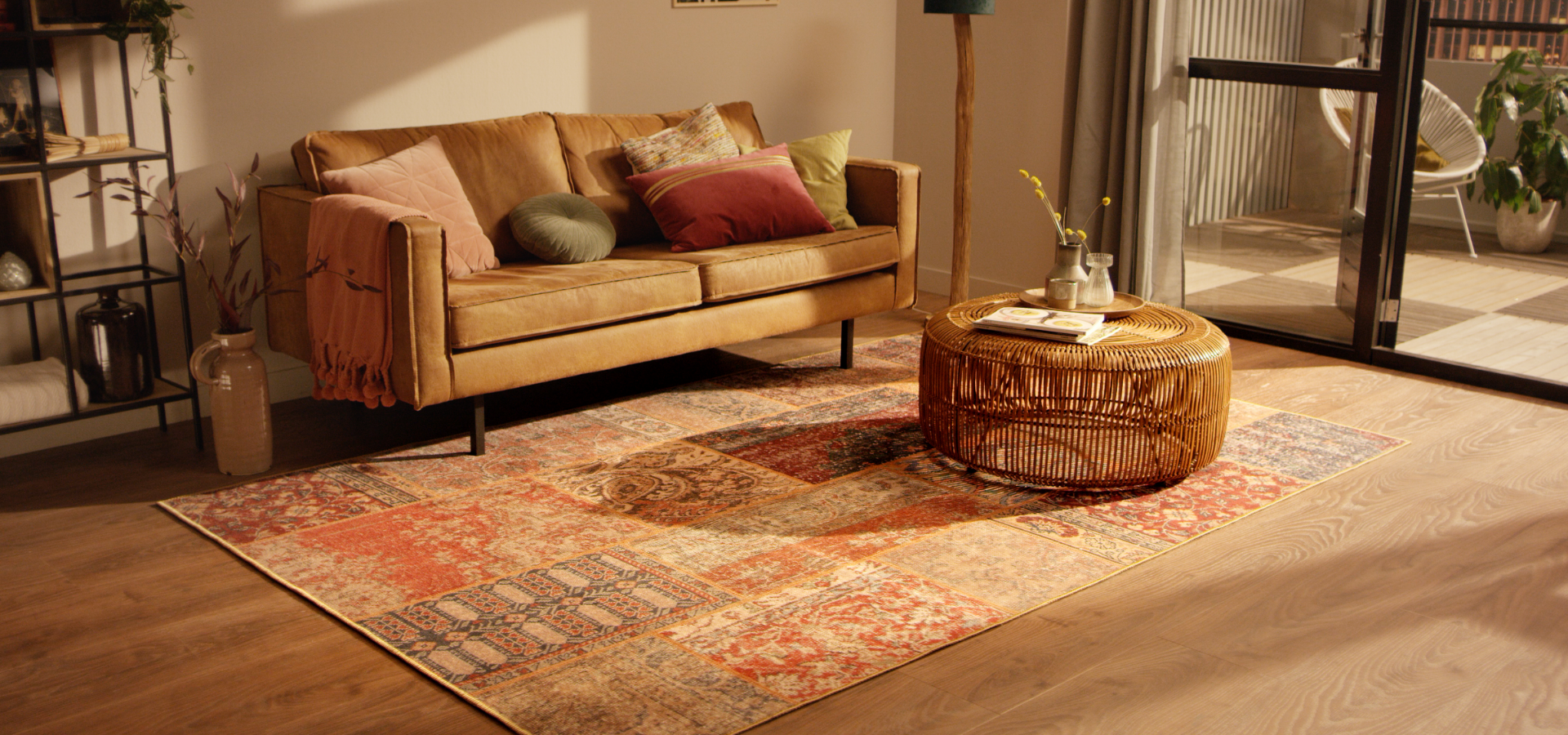 Welche Teppichfarbe passt zu einem braunen Sofa? – Volero