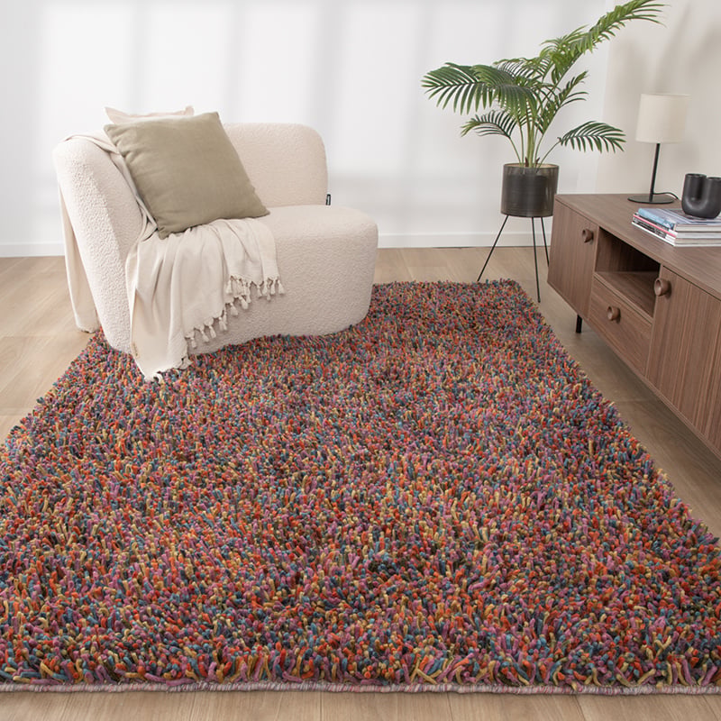Wollteppich Hochflor