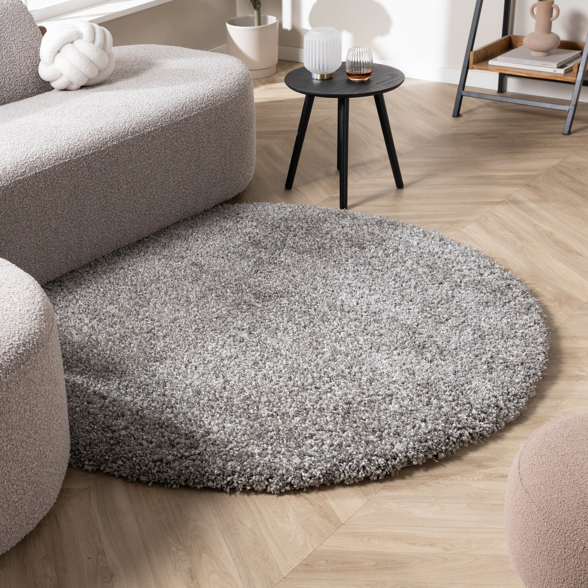 Runder Wohnzimmer Teppich