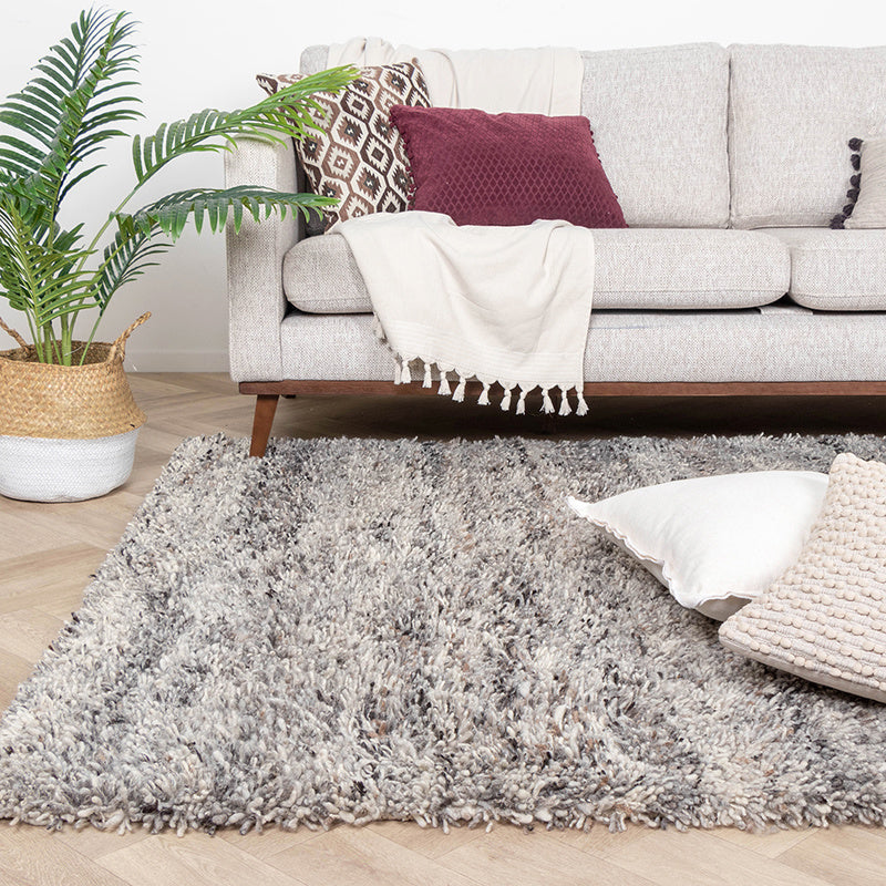 Hochflor Wollteppich