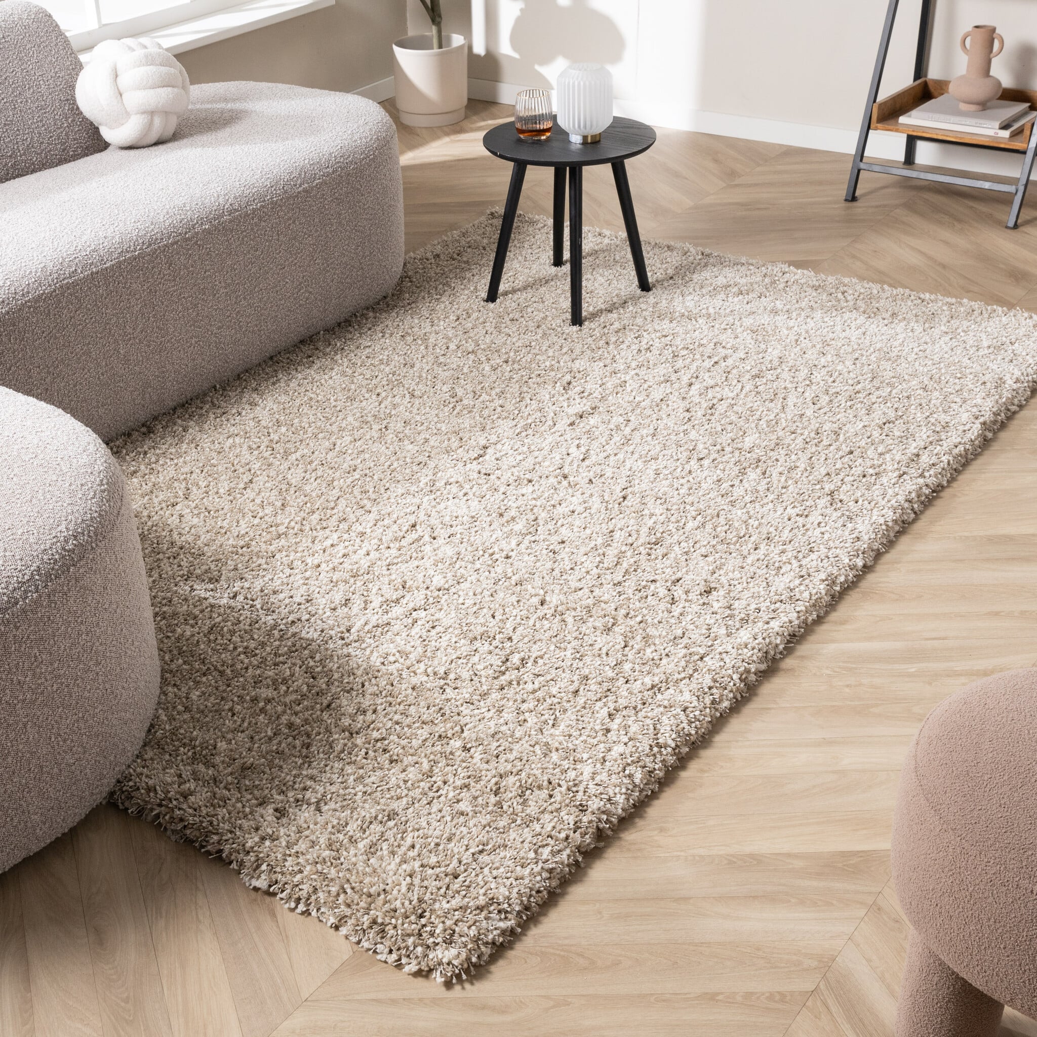 Hochflor Wohnzimmer Teppich