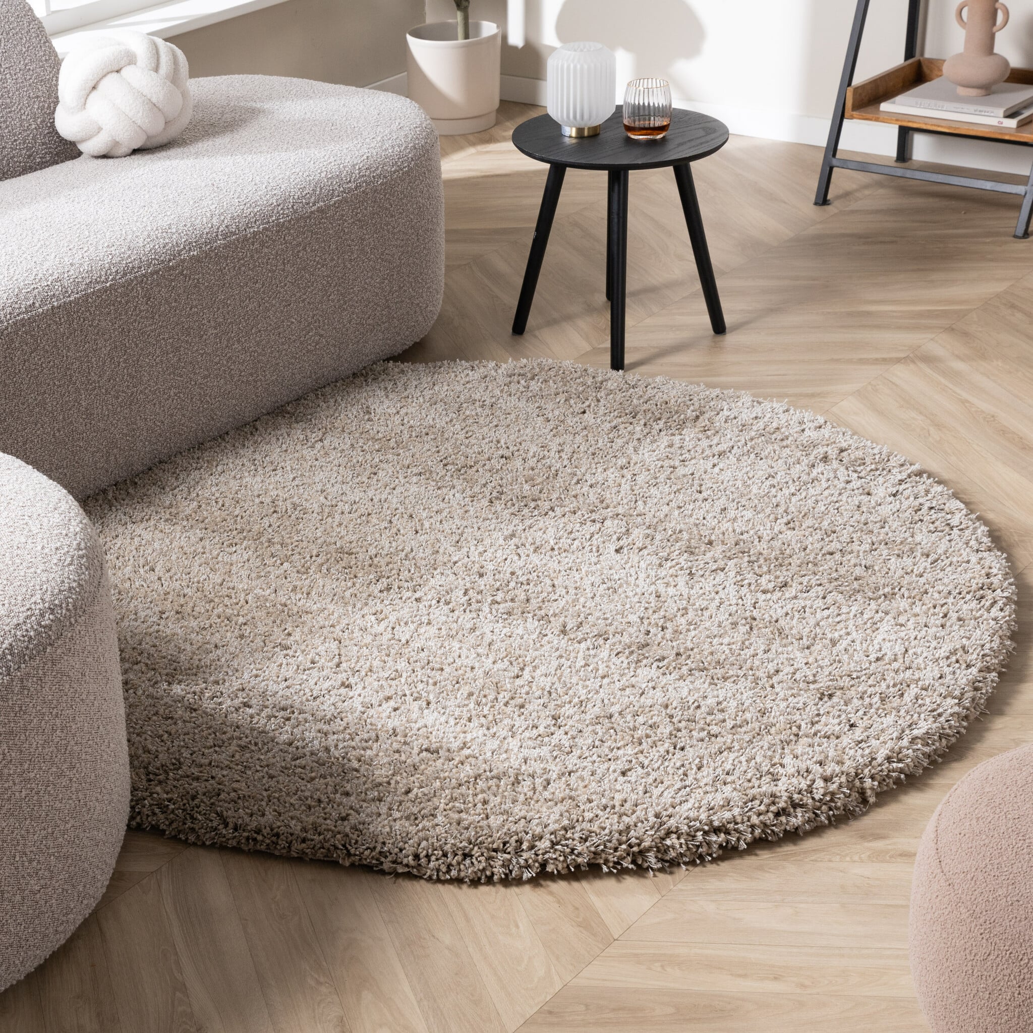Runder Wohnzimmer Teppich