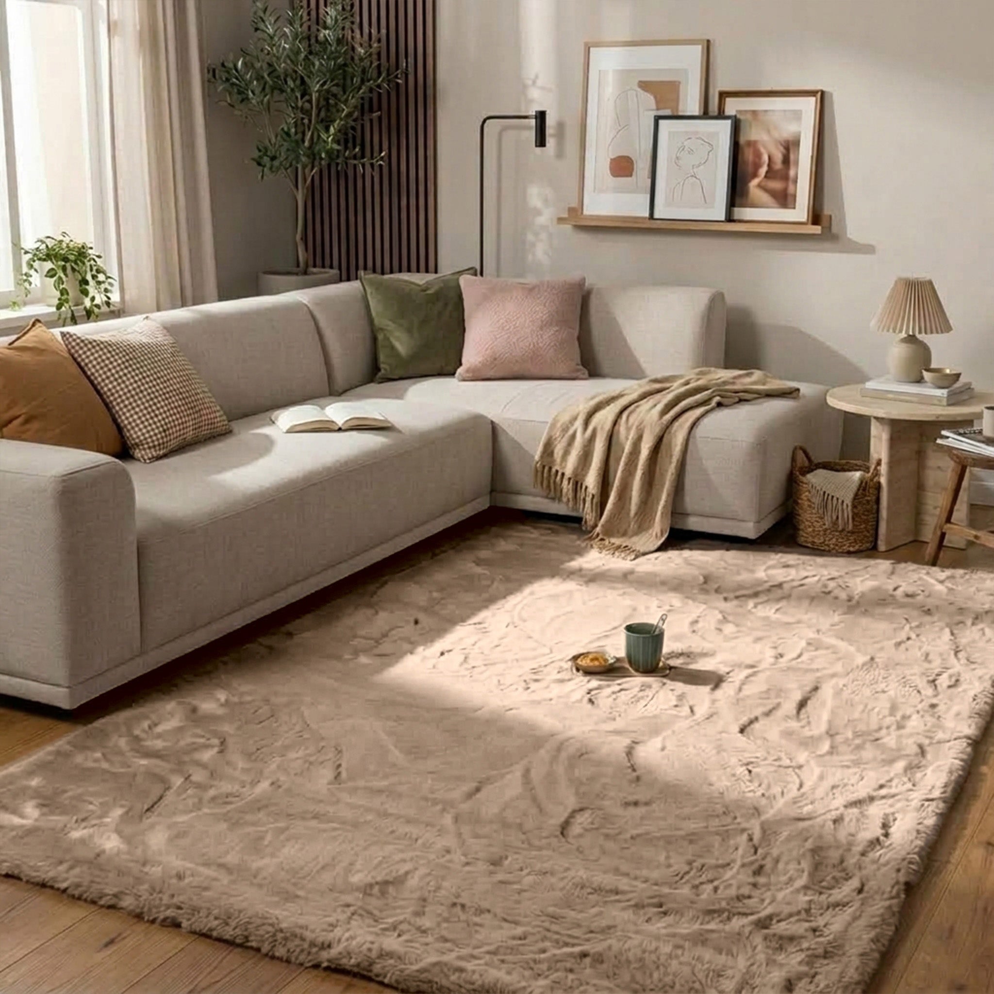 Hochflor Teppich