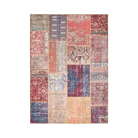 Teppich Patchwork - Moods Rot No.16 - product