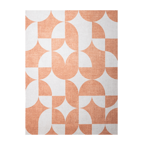 Gartenteppich Abstrakt - Groovy Tiles Terrakotta - product