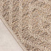 In- & Outdoor Jute Teppich - Fora Tile Natural - thumbnail 4