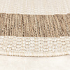 In- & Outdoor Jute Teppich Rund - Nomad Edge Creme - thumbnail 5