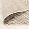 In- & Outdoor Jute Teppich - Nomad Aztec Creme - thumbnail 7