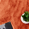 Hochflor Teppich Rund - Comfy Supreme Terracotta - thumbnail 2