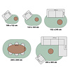 Hochflor Teppich Oval - Comfy Supreme Creme - thumbnail 6