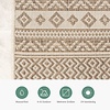 In- & Outdoor Jute Teppich - Nomad Aztec Creme - thumbnail 4