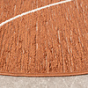 In- & Outdoor Teppich Rund - Porto Lines Terracotta - thumbnail 4