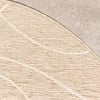 In- & Outdoor Teppich Rund - Porto Lines Creme - thumbnail 5