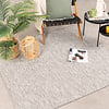 In- & Outdoor Teppich Quadrat - Summer Tile Hellgrau - thumbnail