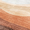 Moderner Teppich Rund - Field Terra Rot - thumbnail 4