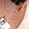 In- & Outdoor Teppich Rund - Summer Azteca Terracotta - thumbnail 1