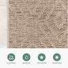 In- & Outdoor Jute Teppich - Fora Tile Natural - thumbnail 3