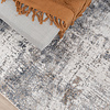 Waschbarer Teppich Abstrakt - Misha Grunge Creme Grau - thumbnail 2