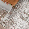 Waschbarer Teppich Abstrakt - Misha Grunge Creme Braun - thumbnail 2