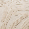 Waschbarer Teppich - Dunya Zebra Weiß - thumbnail 3