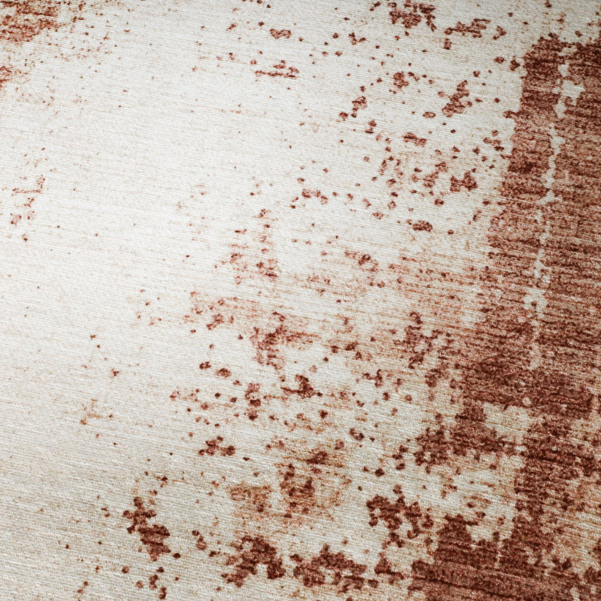 Abstrakter Teppich - Rusty Brown