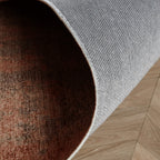 Abstrakter Teppich - Rusty Brown