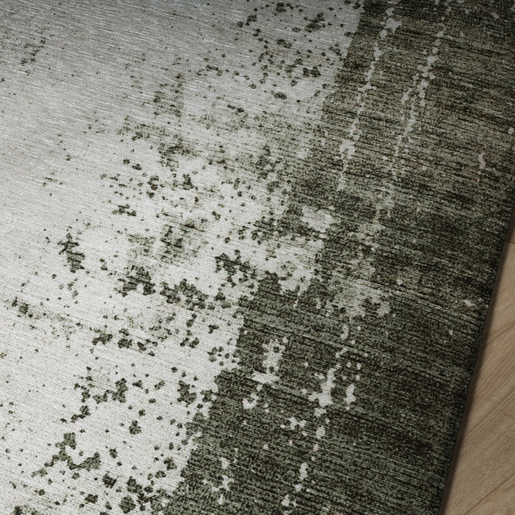 Abstrakter Teppich - Rusty Green