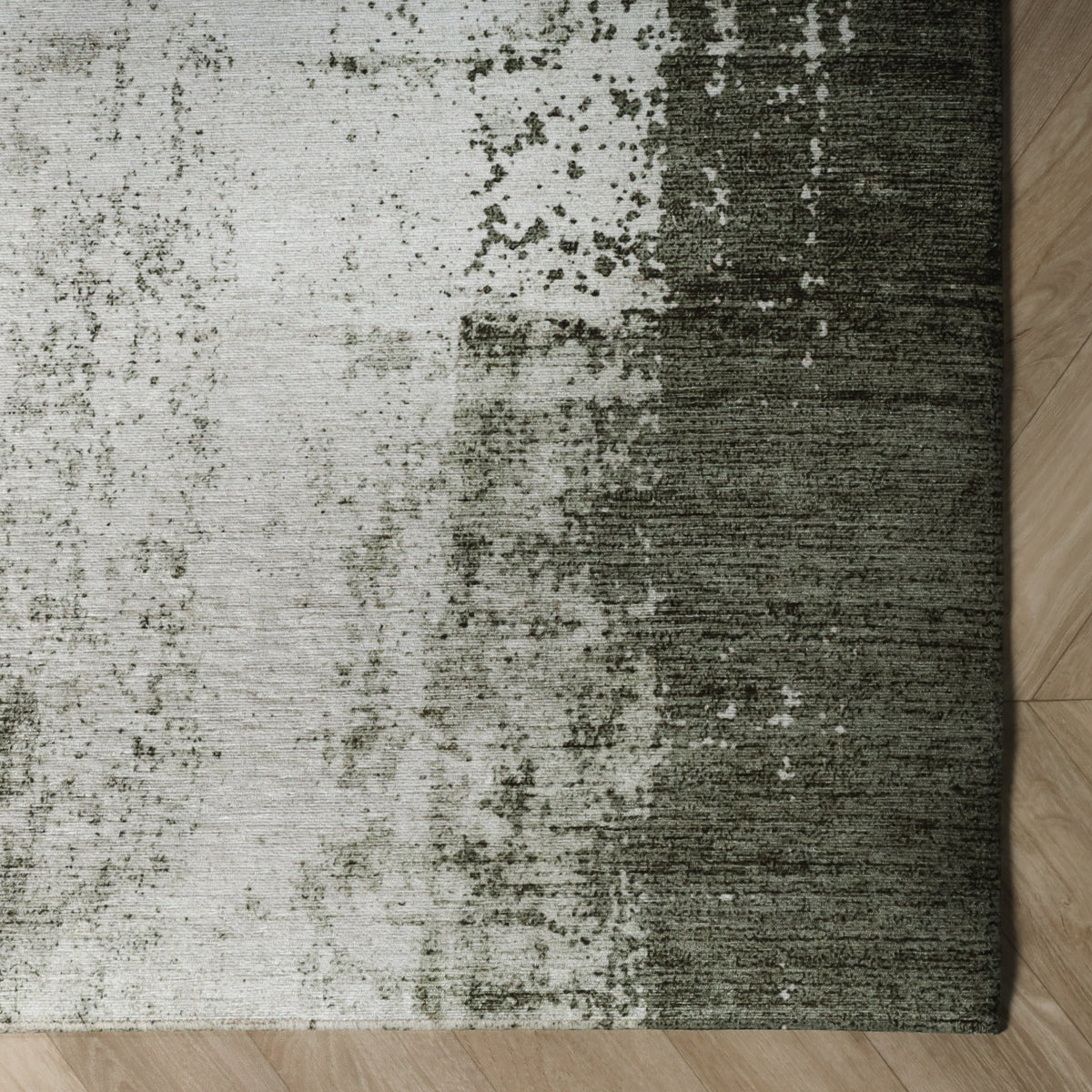 Abstrakter Teppich - Rusty Green