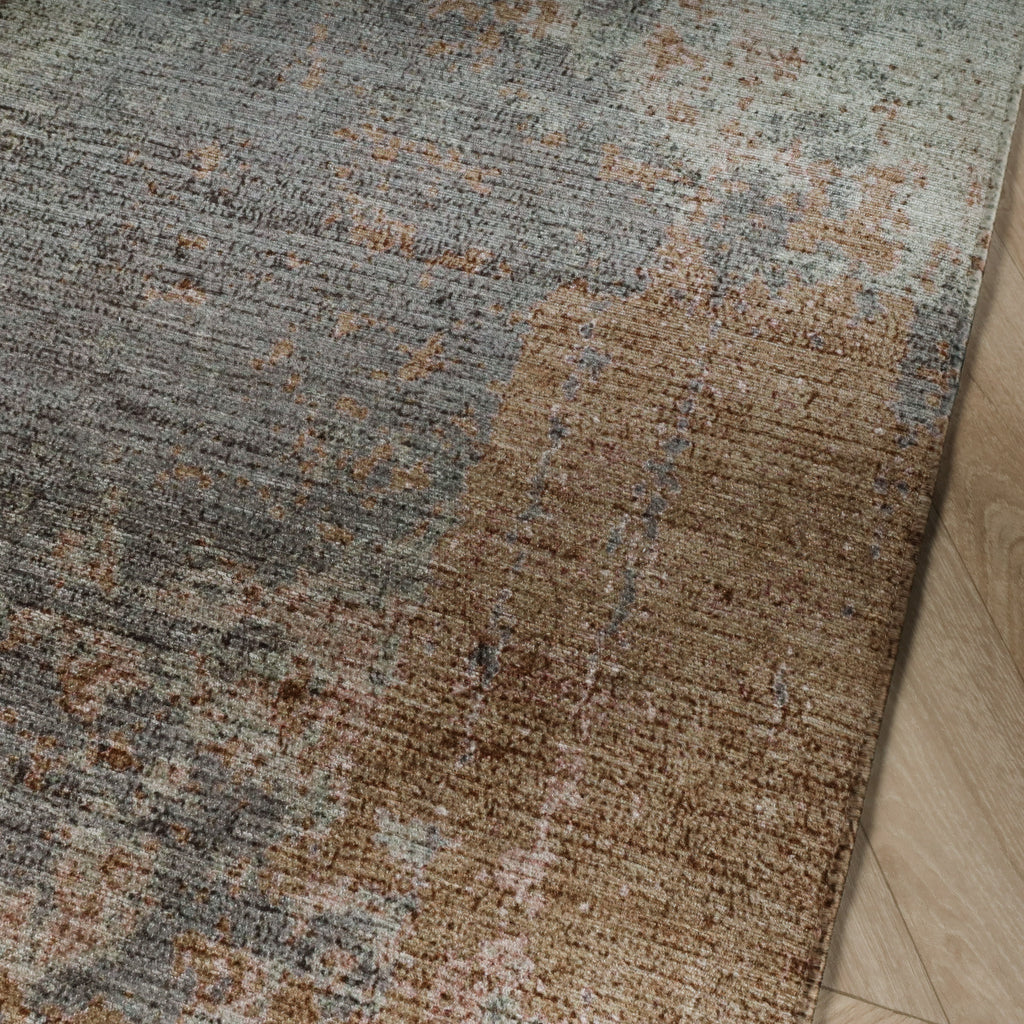 Abstrakter Teppich - Rusty Pastel
