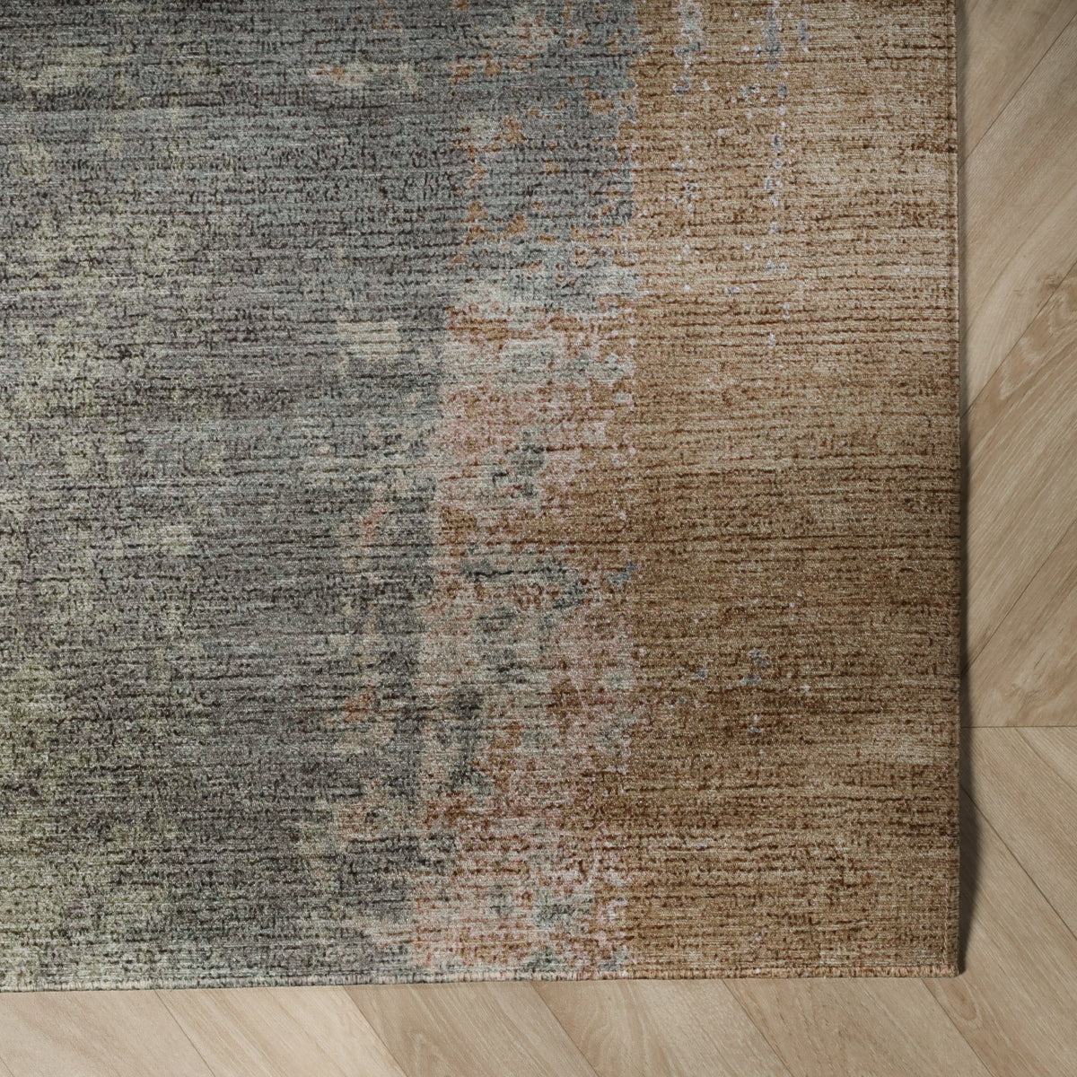 Abstrakter Teppich - Rusty Pastel