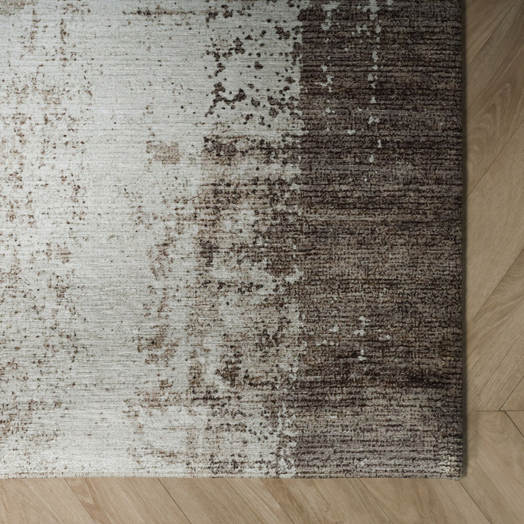Abstrakter Teppich - Rusty Taupe