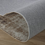 Abstrakter Teppich - Rusty Taupe