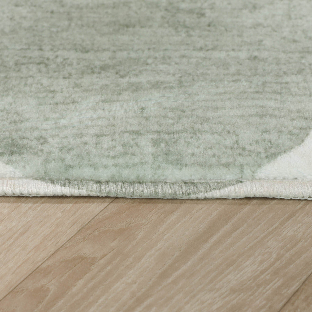 Children’s bedroom rug – Pip Shapes Green