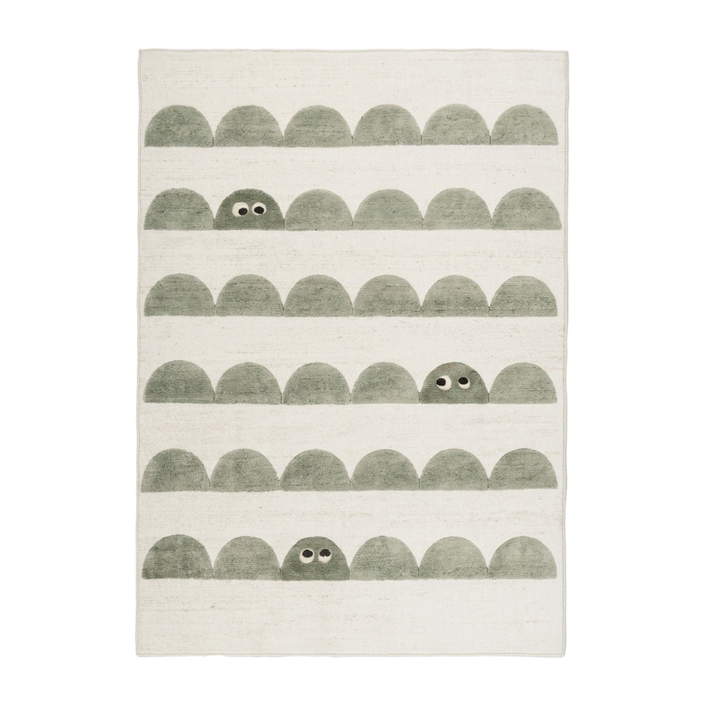 Children’s bedroom rug – Pip Stripes Green