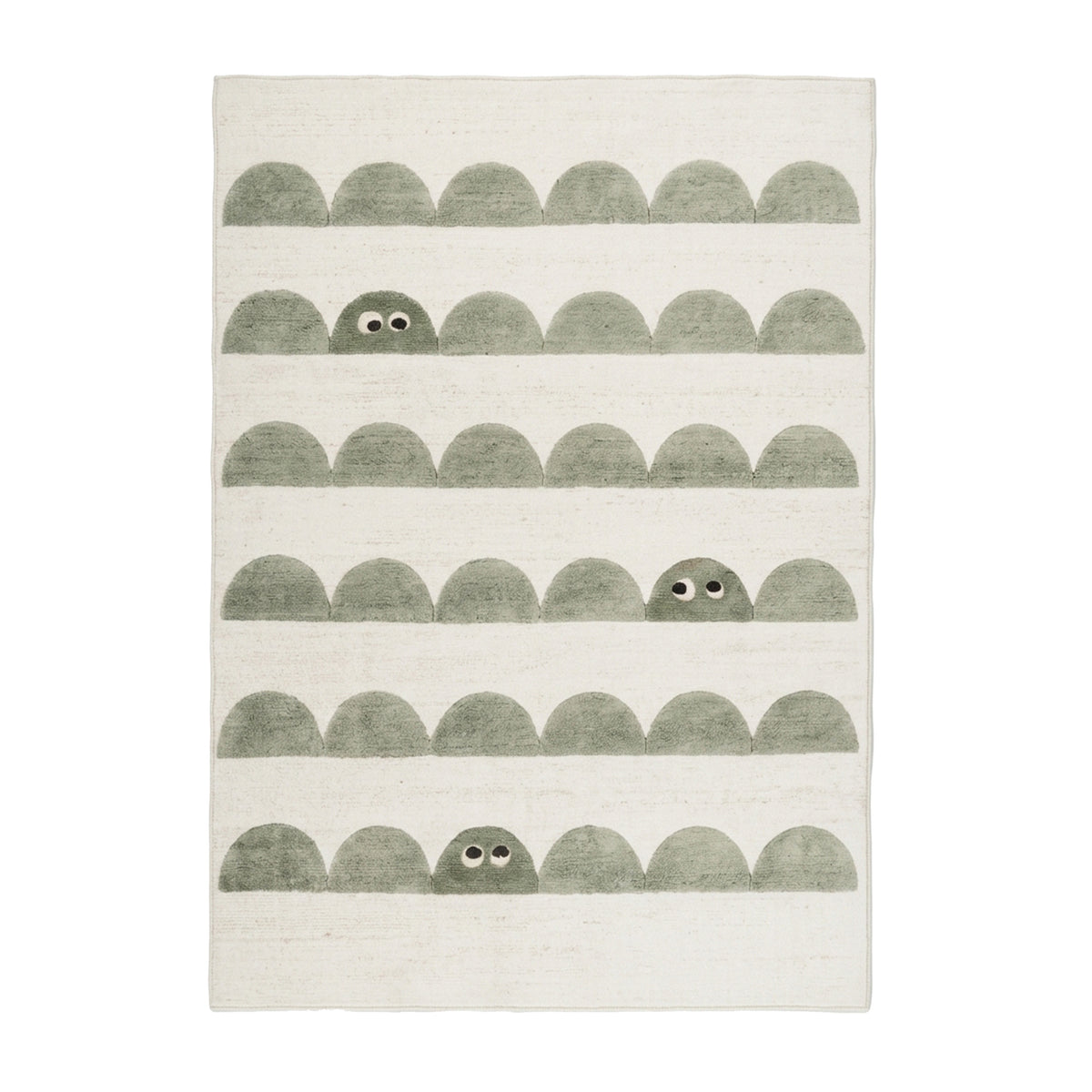 Children’s bedroom rug – Pip Stripes Green