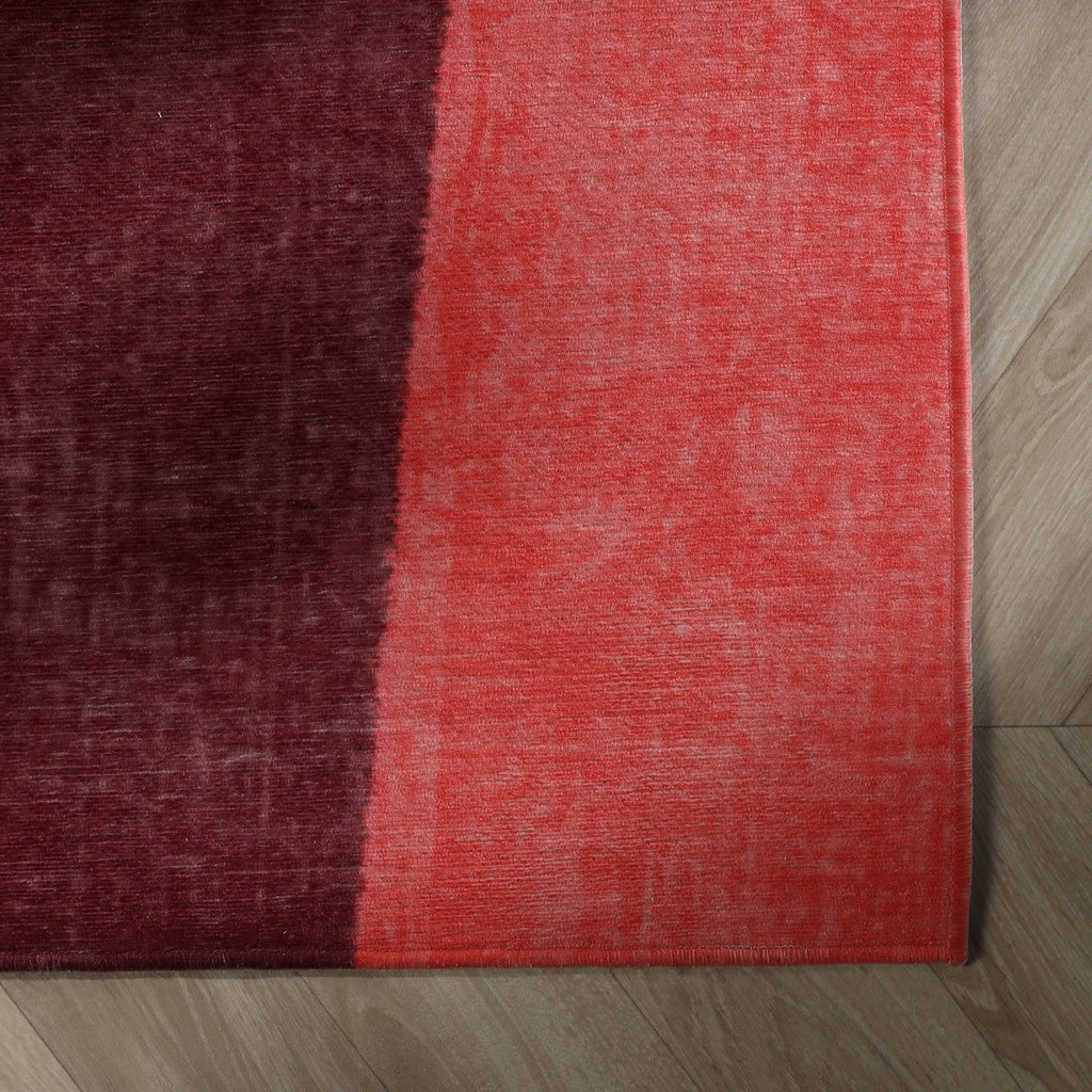 Designteppich - Rooted Rot/Rosa