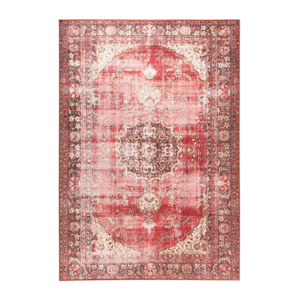 Teppich Vintage - Estate Medaillon Rot