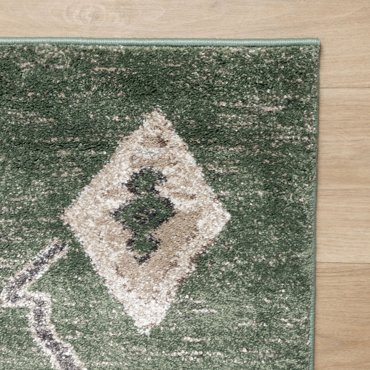 Berber rug - Blend Aztec Green