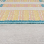 Outdoor rug - Villo Check Multicolor