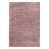 High-Pile Floor Rug - Fuzzy Pink
