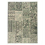 Vintage Rug - Wonder Patchwork Green/Black