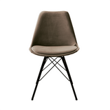 Velvet Chair - Taupe
