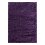 High-pile floor rug - Fuzzy Purple