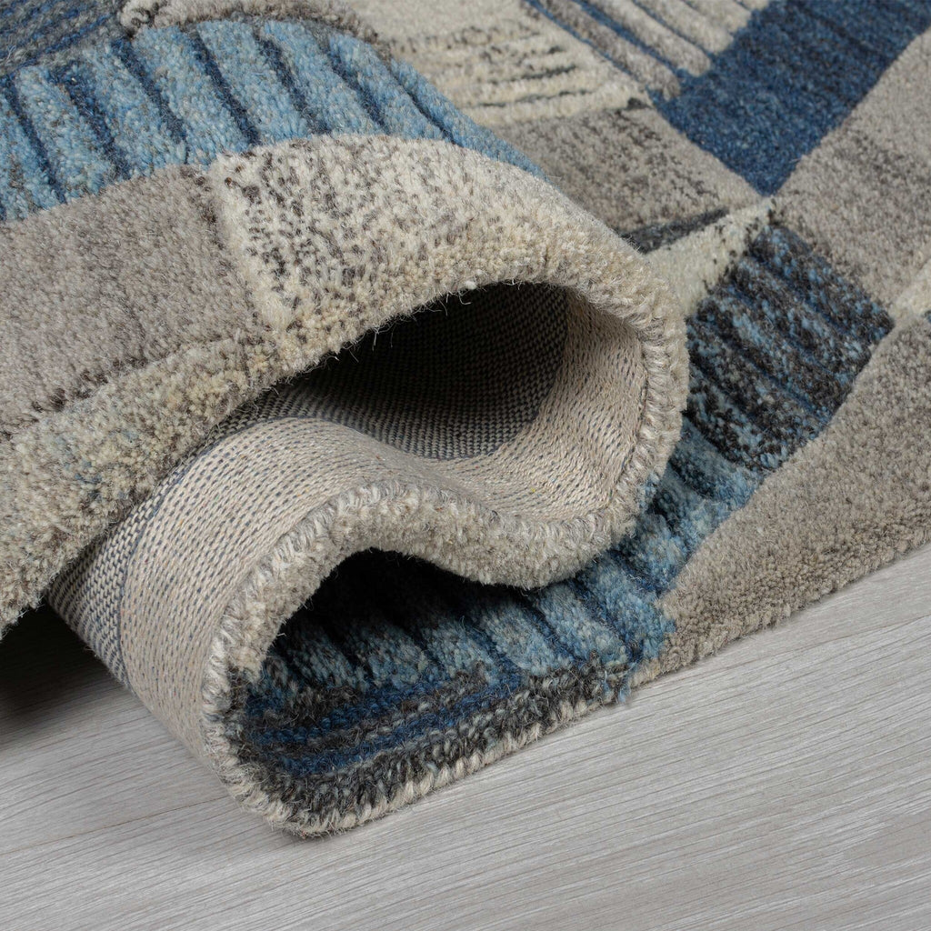 Graphic runner - Mado Asher Grey/Blue