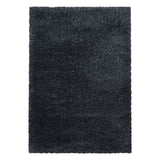 High Pile Floor Rug - Fuzzy Anthracite
