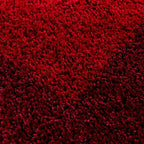High pile runner - Edge Red