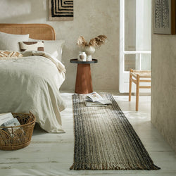 Jute Runner - Motto Ombre Grey