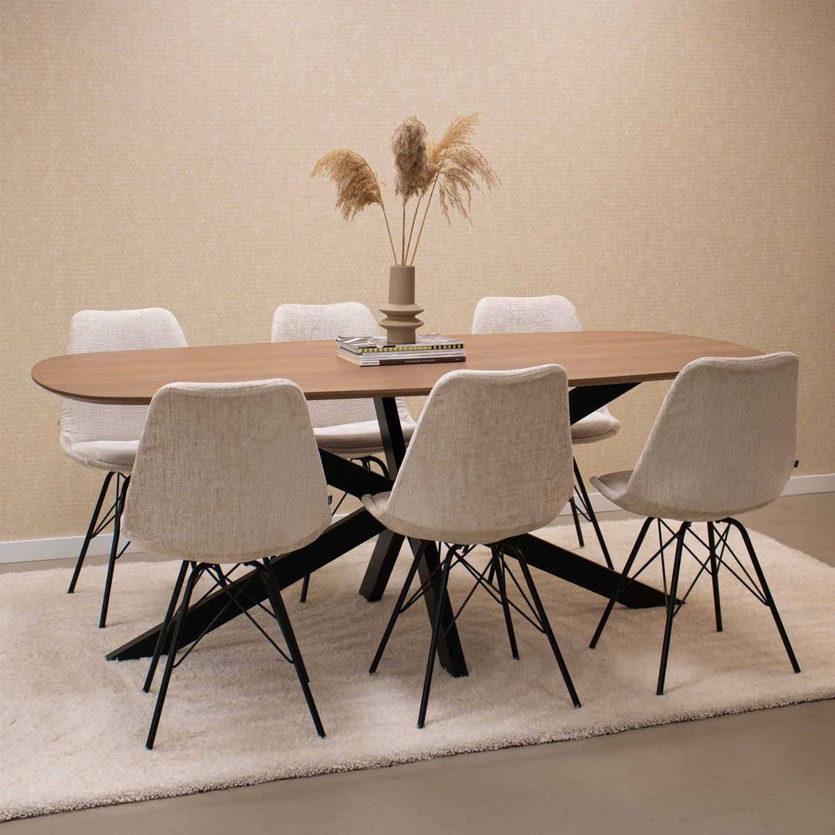 Dining Chair - Bren Ecru