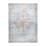 Oriental Rug - Leyla Medallion Light Blue