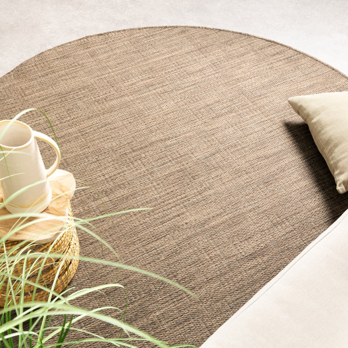 In- & Outdoor Teppich Rund